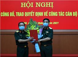 Quân ủy Trung ương, Bộ Quốc phòng công bố, trao quyết định về công tác cán bộ